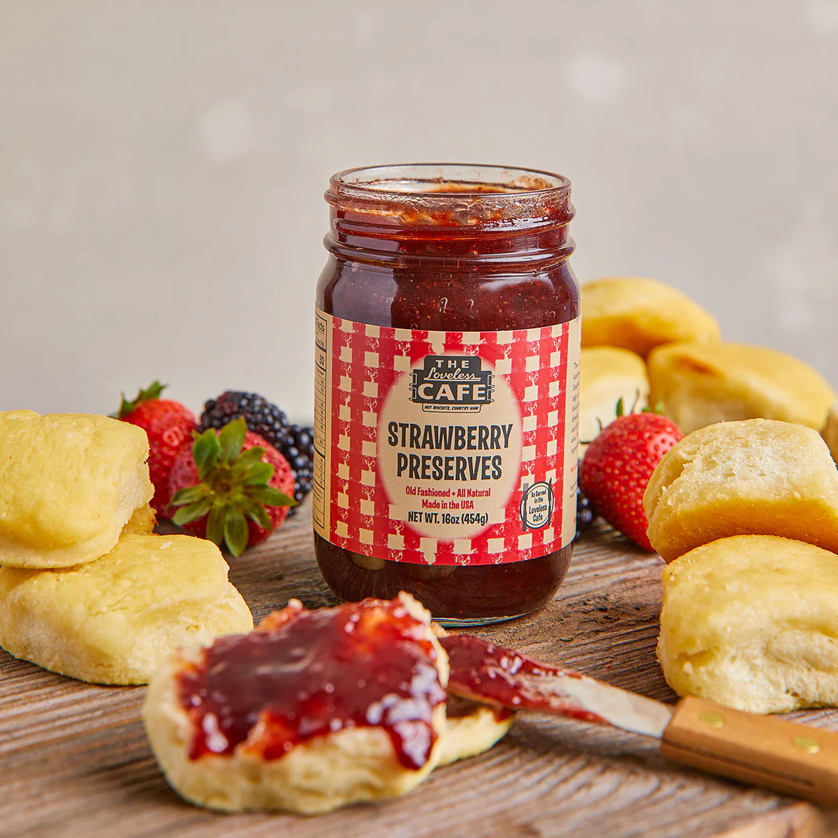 Strawberry Preserves 16oz - Image 3